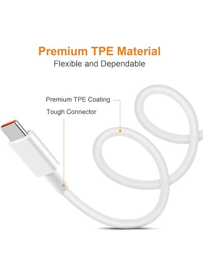 كابل شحن فائق السرعة 6 أمبير، كابل بيانات وشحن سريع من نوع USB-C - Image 2